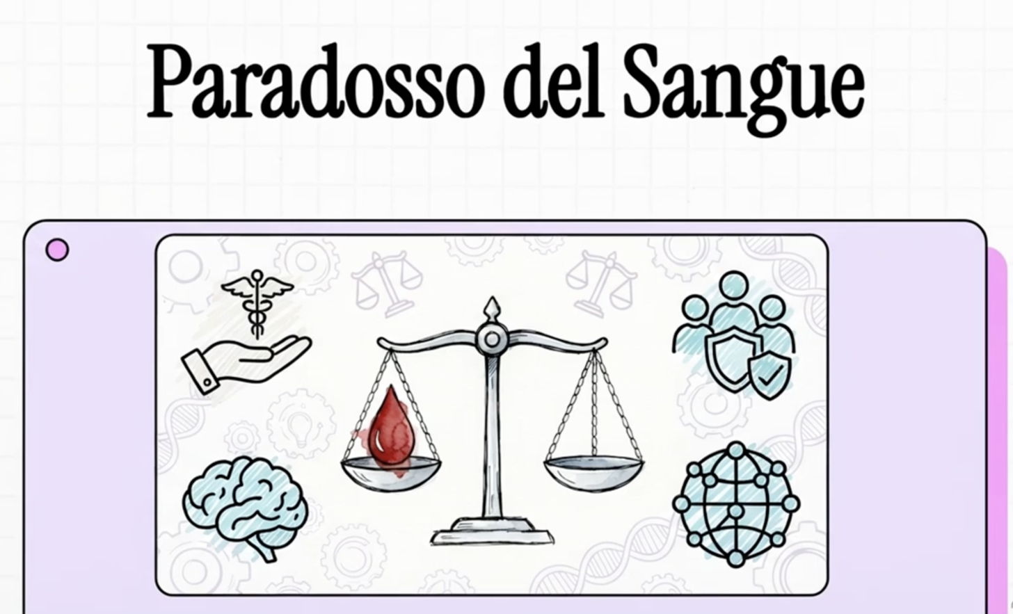 Qual è la situazione riguardo alla libera scelta del donatore di sangue nei paesi di lingua italiana?